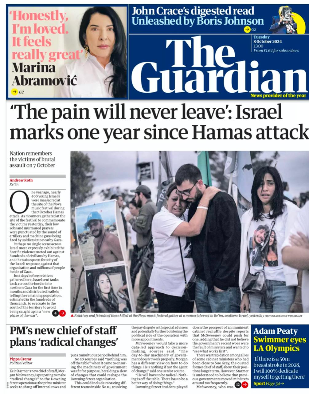 【报纸】卫报 The Guardian -8.10.2024 PDF