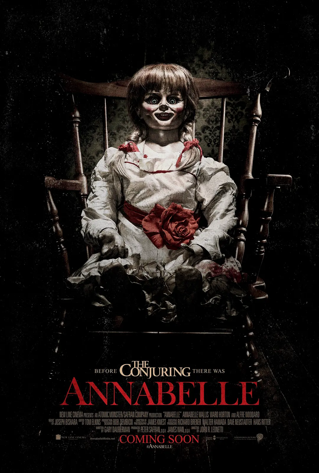 【电影】安娜贝尔 Annabelle (2014) 1080P未删减版 杜比全景声 悬疑 / 惊悚 / 恐怖  英语中字 夸克网盘