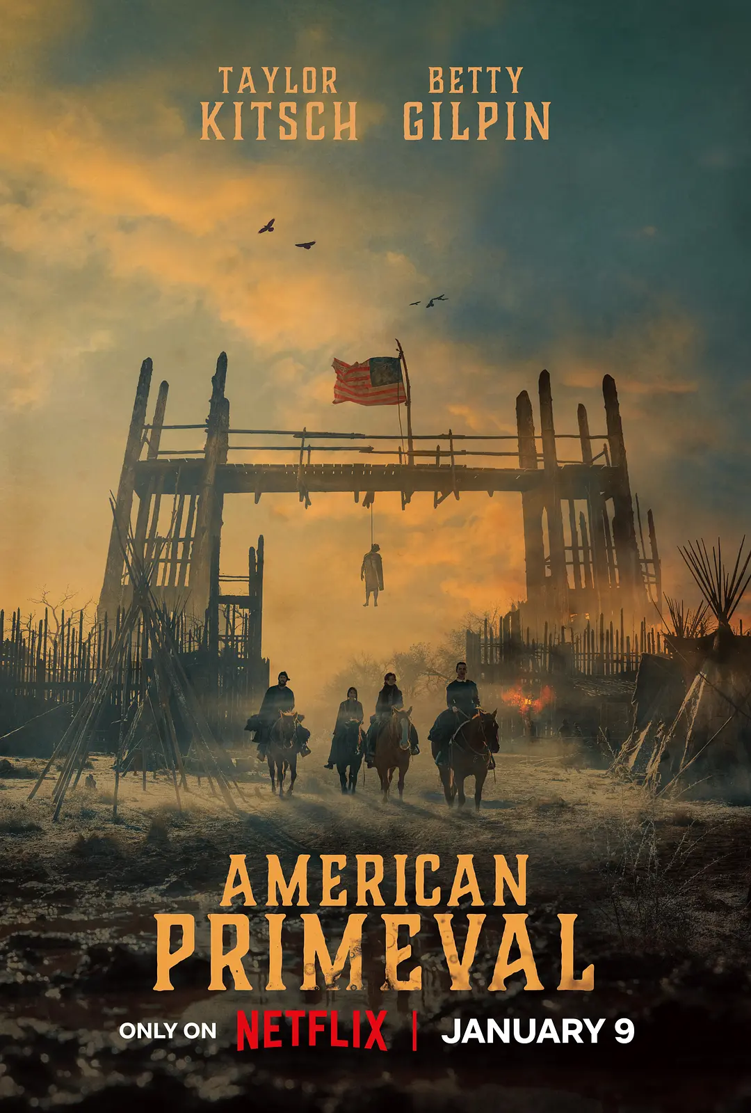【美剧】驯荒记 American Primeval (2025) 4K超高清 剧情 / 动作 / 惊悚 / 西部 英语中字 夸克百度迅雷UC网盘