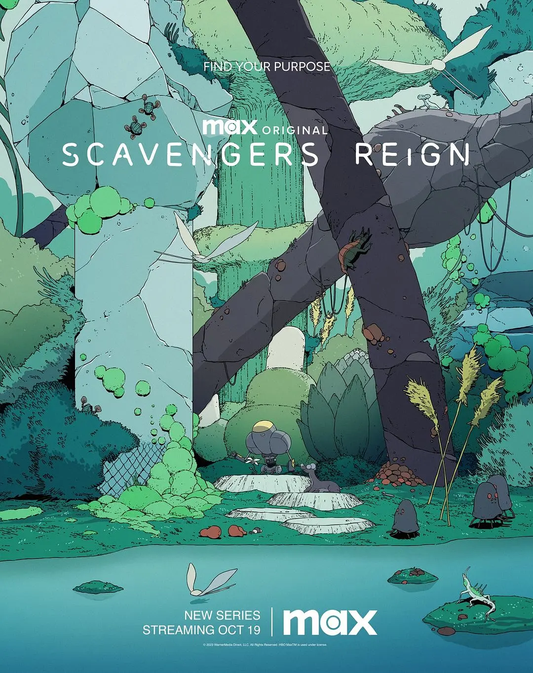 【动漫】拾荒者统治 Scavengers Reign (2023) 4K超高清 剧情/科幻/动画/冒险 英语中字 夸克百度迅雷UC网盘