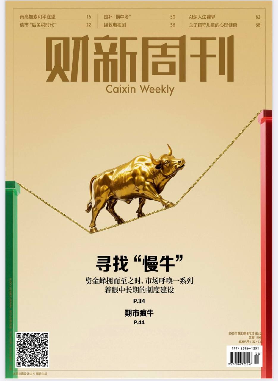 【杂志】财新周刊--2025第33期 PDF