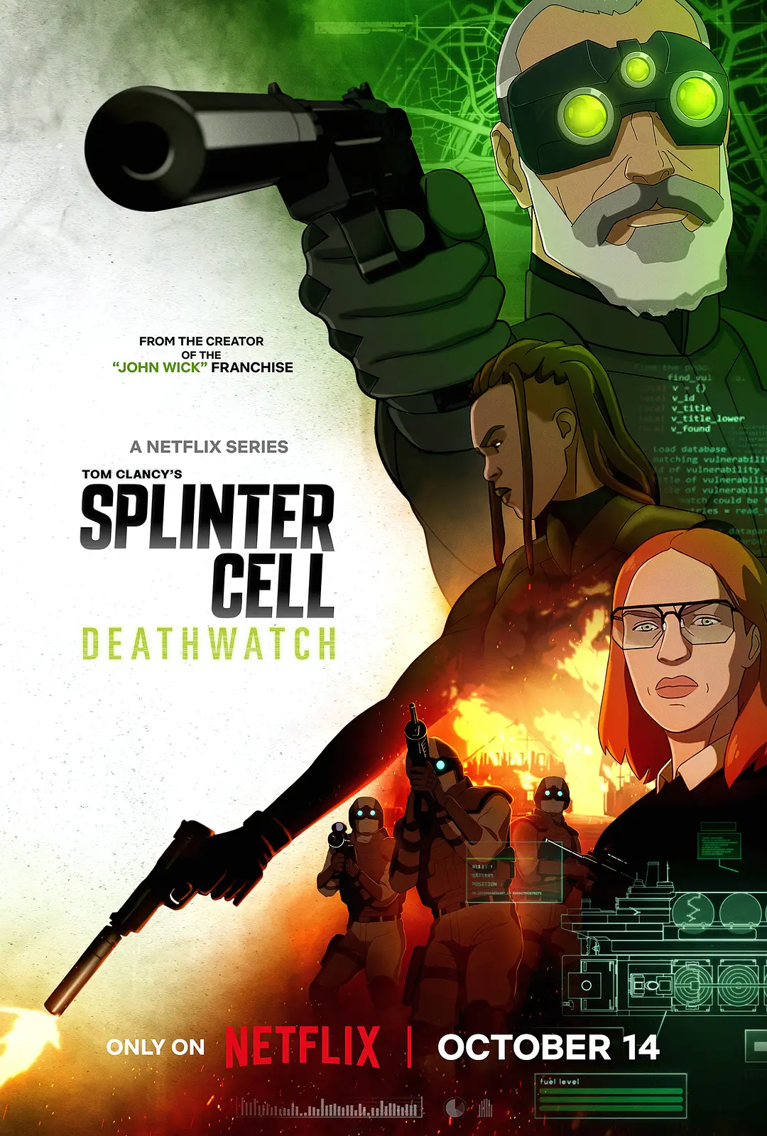 【动漫】细胞分裂:死亡监视 Splinter Cell: Deathwatch (2025) 1080P高清 动作/科幻/动画 英语中字 夸克百度迅雷UC网盘